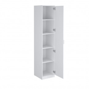 Пенал 450 Париж (Белый тиснение) в Сысерти - sysert.mebel24.online | фото 3