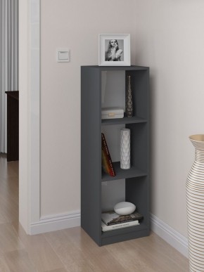 Пенал открытый мини Дублин (Графит) в Сысерти - sysert.mebel24.online | фото 2