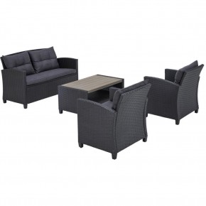 Плетеный комплект мебелис диваном AFM-804G Dark Grey в Сысерти - sysert.mebel24.online | фото 3
