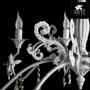 Подвесная люстра Arte Lamp Angelina A5349LM-8WH в Сысерти - sysert.mebel24.online | фото 6