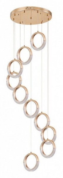 Подвесная люстра Arte Lamp Montana A7777SP-10GO в Сысерти - sysert.mebel24.online | фото