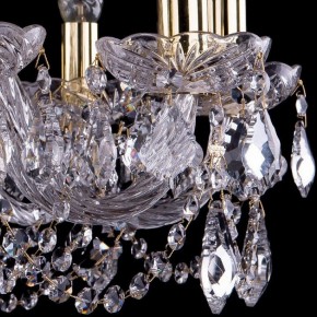 Подвесная люстра Bohemia Ivele Crystal 1402 1402/10/240/G/Leafs в Сысерти - sysert.mebel24.online | фото 3