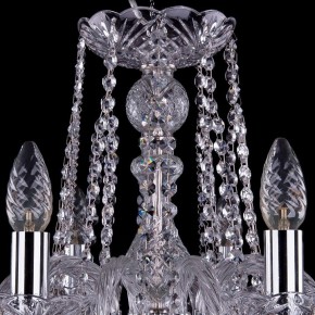 Подвесная люстра Bohemia Ivele Crystal 1402 1402/10/240/Ni/Balls в Сысерти - sysert.mebel24.online | фото 4