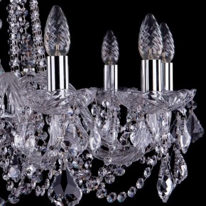 Подвесная люстра Bohemia Ivele Crystal 1402 1402/10/240/Ni/Leafs в Сысерти - sysert.mebel24.online | фото 2