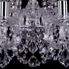 Подвесная люстра Bohemia Ivele Crystal 1402 1402/10/240/Ni/Leafs в Сысерти - sysert.mebel24.online | фото 3