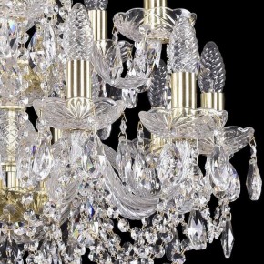 Подвесная люстра Bohemia Ivele Crystal 1402 1402/10+5/195/2d/G в Сысерти - sysert.mebel24.online | фото 2