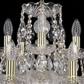 Подвесная люстра Bohemia Ivele Crystal 1402 1402/10+5/240/G в Сысерти - sysert.mebel24.online | фото 4