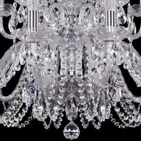 Подвесная люстра Bohemia Ivele Crystal 1402 1402/12+6/300/2d/Ni в Сысерти - sysert.mebel24.online | фото 3