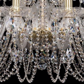 Подвесная люстра Bohemia Ivele Crystal 1402 1402/16+8/400/G в Сысерти - sysert.mebel24.online | фото 3