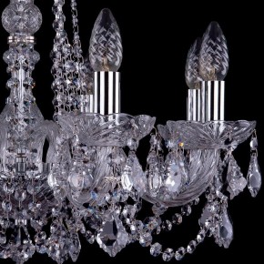 Подвесная люстра Bohemia Ivele Crystal 1402 1402/8/195/Ni/Leafs в Сысерти - sysert.mebel24.online | фото 2