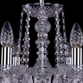 Подвесная люстра Bohemia Ivele Crystal 1402 1402/8/195/Ni/Leafs в Сысерти - sysert.mebel24.online | фото 4