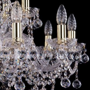 Подвесная люстра Bohemia Ivele Crystal 1411 1411/10+5/240/G/Balls в Сысерти - sysert.mebel24.online | фото 2