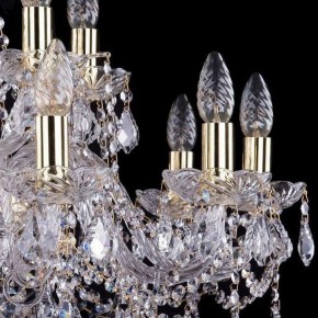 Подвесная люстра Bohemia Ivele Crystal 1411 1411/10+5/240/G/Leafs в Сысерти - sysert.mebel24.online | фото 2