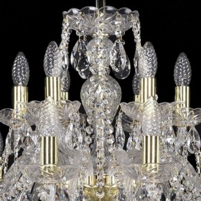 Подвесная люстра Bohemia Ivele Crystal 1411 1411/12+6/240/G в Сысерти - sysert.mebel24.online | фото 4