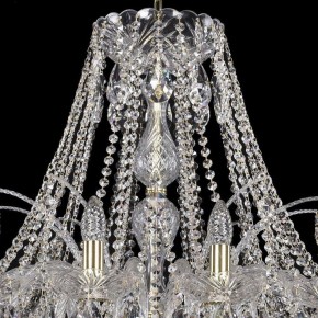 Подвесная люстра Bohemia Ivele Crystal 1411 1411/20/400/G в Сысерти - sysert.mebel24.online | фото 4