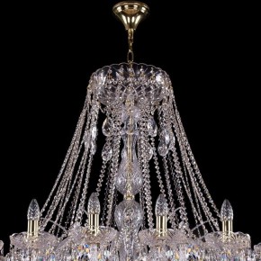 Подвесная люстра Bohemia Ivele Crystal 1411 1411/24/530/G в Сысерти - sysert.mebel24.online | фото 4