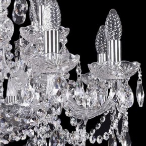 Подвесная люстра Bohemia Ivele Crystal 1411 1411/8+4/195/Ni в Сысерти - sysert.mebel24.online | фото 2