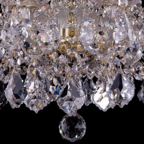 Подвесная люстра Bohemia Ivele Crystal 1413 1413/10/165/G/Leafs в Сысерти - sysert.mebel24.online | фото 3