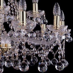 Подвесная люстра Bohemia Ivele Crystal 1413 1413/10+5/300/G/Balls в Сысерти - sysert.mebel24.online | фото 3