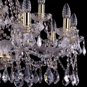 Подвесная люстра Bohemia Ivele Crystal 1413 1413/10+5/300/G/Leafs в Сысерти - sysert.mebel24.online | фото 2