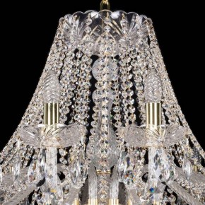 Подвесная люстра Bohemia Ivele Crystal 1413 1413/18/400/G в Сысерти - sysert.mebel24.online | фото 4