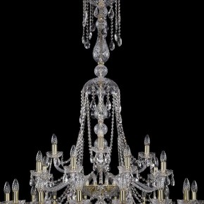 Подвесная люстра Bohemia Ivele Crystal 1415 1415/16+8+4/400/XL-185/2d/G в Сысерти - sysert.mebel24.online | фото 4