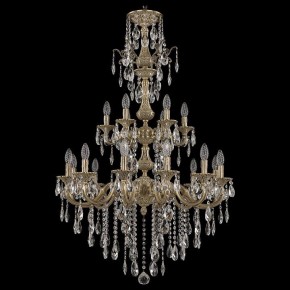 Подвесная люстра Bohemia Ivele Crystal 7201 72101/12+6/250/XL/2d B FP в Сысерти - sysert.mebel24.online | фото 2