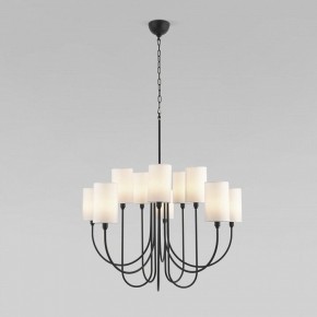 Подвесная люстра Eurosvet Abbey 60164/10 черный в Сысерти - sysert.mebel24.online | фото 2