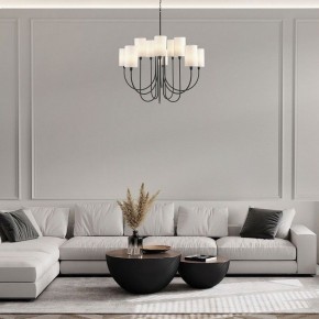 Подвесная люстра Eurosvet Abbey 60164/10 черный в Сысерти - sysert.mebel24.online | фото 4