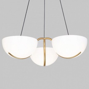 Подвесная люстра Eurosvet Emisfero 50083/3 LED золото в Сысерти - sysert.mebel24.online | фото