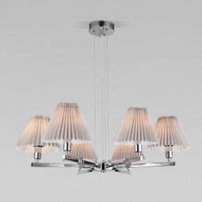 Подвесная люстра Eurosvet Peony 60136/6 хром/серый в Сысерти - sysert.mebel24.online | фото 3