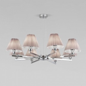Подвесная люстра Eurosvet Peony 60136/8 хром/серый в Сысерти - sysert.mebel24.online | фото 2