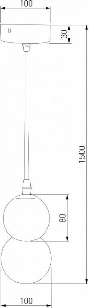 Подвесная люстра Eurosvet Polar 50250/1 LED серый в Сысерти - sysert.mebel24.online | фото 3