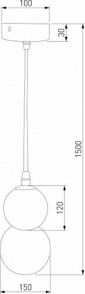 Подвесная люстра Eurosvet Polar 50251/1 LED белый в Сысерти - sysert.mebel24.online | фото 3