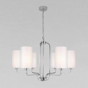 Подвесная люстра Eurosvet Purezza 60128/6 хром в Сысерти - sysert.mebel24.online | фото 2
