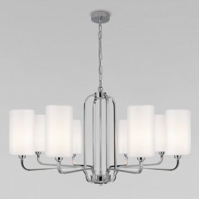 Подвесная люстра Eurosvet Purezza 60128/8 хром в Сысерти - sysert.mebel24.online | фото 3