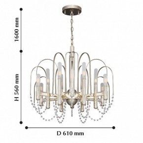 Подвесная люстра Favourite La Salute 2308-12P в Сысерти - sysert.mebel24.online | фото 4