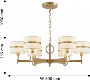 Подвесная люстра Favourite Mateo 2634-6P в Сысерти - sysert.mebel24.online | фото 8