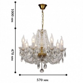 Подвесная люстра Favourite Simone 1736-8P в Сысерти - sysert.mebel24.online | фото 2