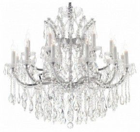 Подвесная люстра iLamp Diamond 6071-18 CR+CL в Сысерти - sysert.mebel24.online | фото