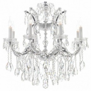 Подвесная люстра iLamp Diamond 6071-8 CR+CL в Сысерти - sysert.mebel24.online | фото