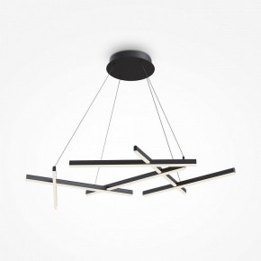 Подвесная люстра Maytoni Line MOD016PL-L80BK в Сысерти - sysert.mebel24.online | фото 2