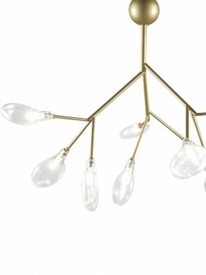 Подвесная люстра Natali Kovaltseva GRACE ll GRACE 75554/9С GOLD SATIN в Сысерти - sysert.mebel24.online | фото 4