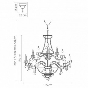 Подвесная люстра Osgona Classic 700511 в Сысерти - sysert.mebel24.online | фото 3