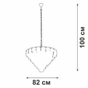 Подвесная люстра Vitaluce V58340 V58340-8/25 в Сысерти - sysert.mebel24.online | фото 3