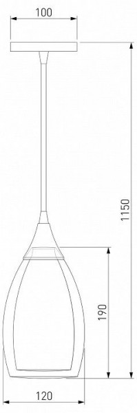 Подвесной светильник Eurosvet Cosmic 50085/1 золото в Сысерти - sysert.mebel24.online | фото 5