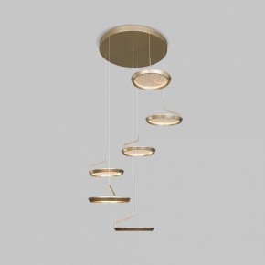 Подвесной светильник Eurosvet Crespella 90034/6 золото в Сысерти - sysert.mebel24.online | фото 3
