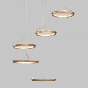 Подвесной светильник Eurosvet Crespella 90034/6 золото в Сысерти - sysert.mebel24.online | фото 6
