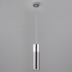 Подвесной светильник Eurosvet Double Topper 50135/1 LED хром/черный жемчуг в Сысерти - sysert.mebel24.online | фото 3