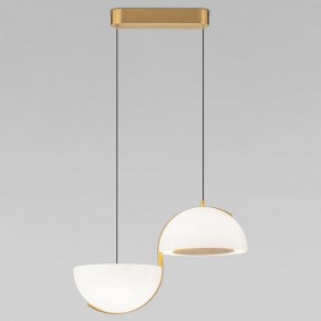 Подвесной светильник Eurosvet Emisfero 50083/2 LED золото в Сысерти - sysert.mebel24.online | фото